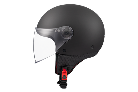 Kask otwarty MT STREET S SOLID MATT BLACK czarny mat