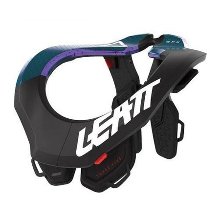 Ochraniacz karku LEATT GPX 3.5 NECK BRACE BLACK czarny niebieski