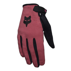 Rękawiczki rowerowe damskie FOX LADY RANGER GUAVA czerwony