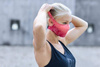 Maseczka BUFF FILTER MASK KEREN FLASH PINK