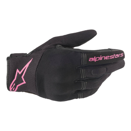 Rękawice miejskie damskie ALPINESTARS COPPER LADY BLACK/FUCHSIA czarny różowy