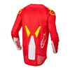 Bluza cross ALPINESTARS TECHSTAR FACTORY FLUO RED/WHITE/FLUO YELLOW czerwony fluo biały żółty fluo