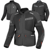 Kurtka tekstylna SHIMA ALPHA BLACK czarny