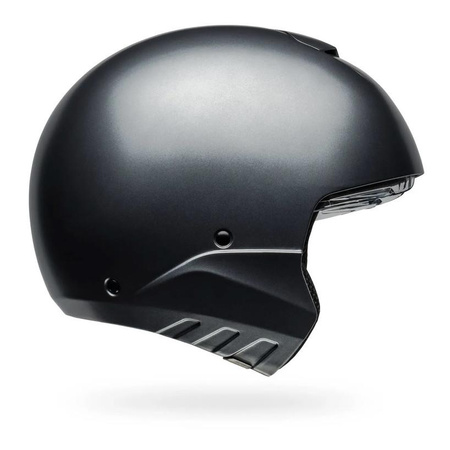 Kask szczękowy BELL BROOZER SOLID SATIN STARSHIP GREY szary