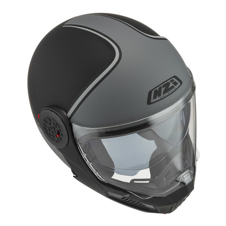 Kask szczękowy NZI MINIMOD SMART BLACK ANTRACITE MATT czarny szary