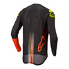 Bluza cross ALPINESTARS SUPERTECH BLAZE BLACK/ORANGE/FLUO YELLOW czarny pomarańczowy żółty fluo