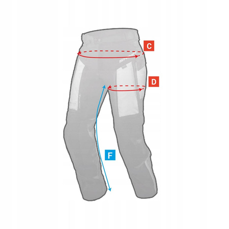 Spodnie tekstylne SHIMA HERO GREY czarny szary