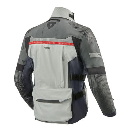 Kurtka tekstylna REVIT DOMINATOR 3 GTX SILVER/BLUE szary niebieski