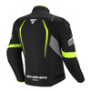 Kurtka tekstylna SHIMA SOLID PRO FLUO czarny żółty fluo