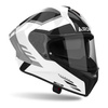 Kask integralny AIROH MATRYX THRON WHITE GLOSS biały szary czarny