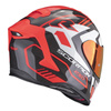 Kask integralny SCORPION EXO-R1 EVO CARBON AIR SUPRA BLACK/RED czarny czerwony