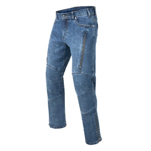 Jeansy motocyklowe REBELHORN HAWK III REGULAR FIT WASHED BLUE niebieski