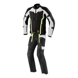 Kombinezon tekstylny REBELHORN BORG BLACK/GREY/FLO YELLOW czarny szary żółty fluo