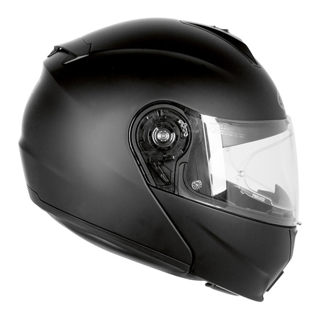 Kask szczękowy OZONE FP-01 PINLOCK READY BLACK czarny mat