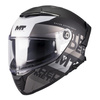 Kask integralny MT THUNDER 4 SV WAVES BLACK/GREY MATT czarny szary