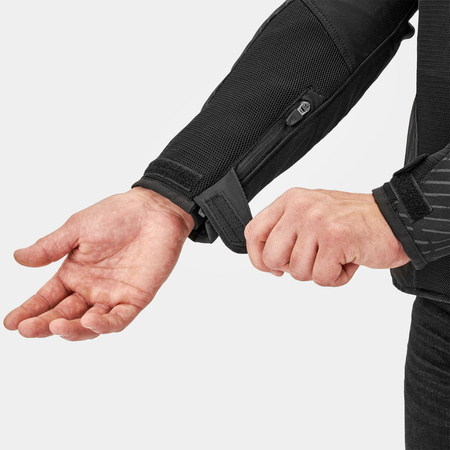 Kurtka tekstylna SHIMA SOLID 2.0 VENTED BLACK czarny