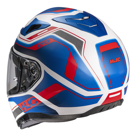 Kask integralny HJC I70 LONEX WHITE/BLUE/RED biały niebieski czerwony czarny