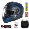 Kask szczękowy HJC R-PHA 90S CARBON BALIAN BLUE niebieski