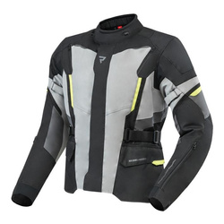 Kurtka tekstylna REBELHORN SCOUT BLACK/GREY/FLUO YELLOW czarny szary żółty fluo