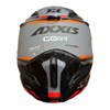 Kask szczękowy AXXIS GHOSTFIGHTER SV SLEEK A2 GLOSS szary grafitowy pomarańczowy fluo
