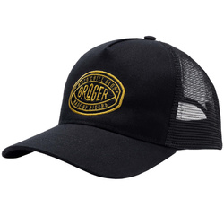 Czapka z daszkiem BROGER SNAPBACK BADGE BLACK czarny