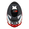 Kask integralny NZI TRENDY RAPID WHITE RED BLUE RED biały czerwony niebieski