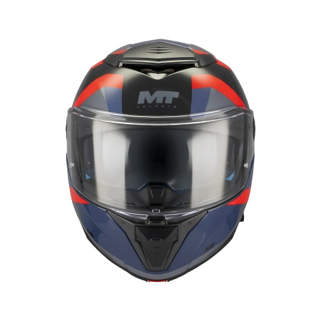 Kask szczękowy MT ATOM 2 SV DEXTER BLUE/RED niebieski czerwony