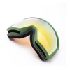 Gogle snowboardowe IMX PEAK GREEN MATT/SAND SZYBA PODWÓJNA GOLD IRRIDIUM + BROWN zielony beżowy