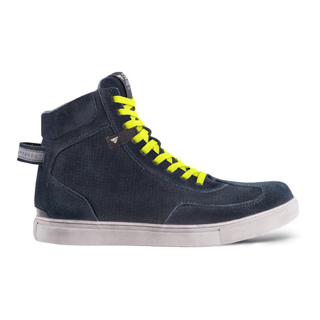 Trampki motocyklowe SHIMA SX-2 EVO BLUE granatowy biały