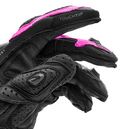 Rękawice sportowe damskie SHIMA RS-3 LADY PINK czarny różowy