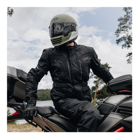 Kurtka tekstylna OZONE SAHARA BLACK czarny