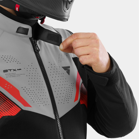 Kurtka tekstylna SHIMA STX AIR G2 GREY/RED szary czerwony