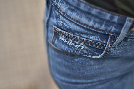 Jeansy motocyklowe damskie SHIMA DEVON LADY BLUE niebieski