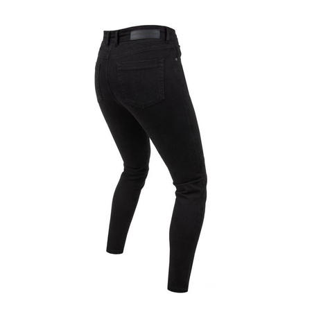 Jeansy motocyklowe damskie REBELHORN CLASSIC III LADY SKINNY FIT BLACK czarny
