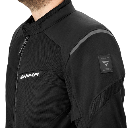 Kurtka tekstylna SHIMA RUSH 2.0 VENTED BLACK czarny