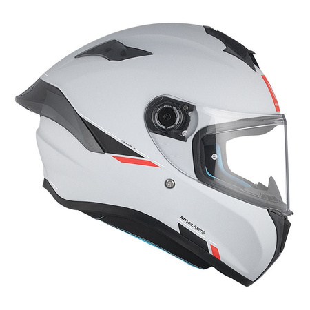 Kask integralny MT TARGO S SOLID A12 GLOSS szary