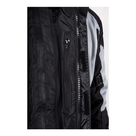 Kurtka tekstylna OZONE TOUR II BLACK/GREY czarny szary