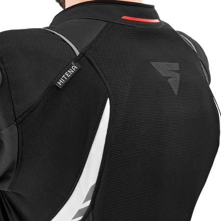 Kurtka tekstylna SHIMA MESH PRO 2.0 RED czarny czerwony biały