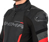 Kurtka tekstylna SHIMA SOLID 2.0 RED czarny czerwony