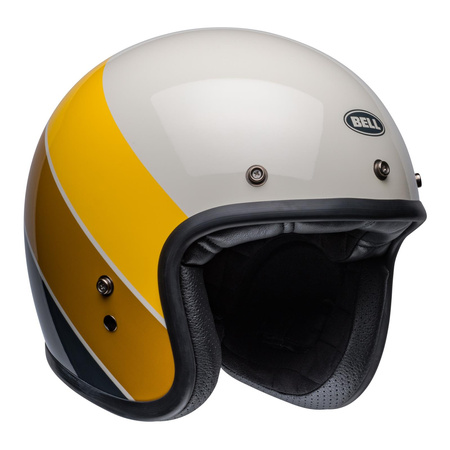 Kask otwarty BELL CUSTOM 500 RIF SAND/YELLOW biały żółty złoty czarny