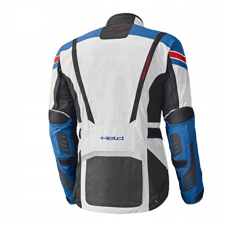 Kurtka tekstylna damska HELD LADY HAKUNA II GREY/BLUE szary niebieski czerwony czarny