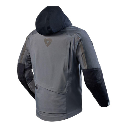 Kurtka tekstylna REVIT STRATUM GTX GREY/ANTHRACITE szary czarny czerwony