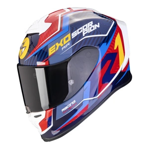 Kask integralny SCORPION EXO R1 EVO AIR COUP BLUE RED YELLOW niebieski czerwony o ty RRmoto.pl