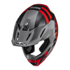 Kask cross HJC C50 MIRAGE GREY/RED szary czerwony