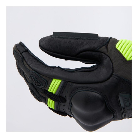Rękawice szosowo-turystyczne REBELHORN RANGE BLACK/ANTHRACITE/FLUO YELLOW czarny szary żółty fluo