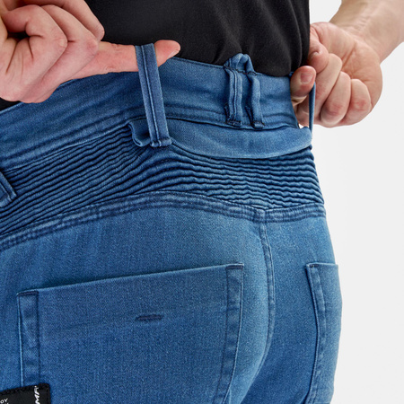 Jeansy motocyklowe SHIMA ZENITH BLUE niebieski