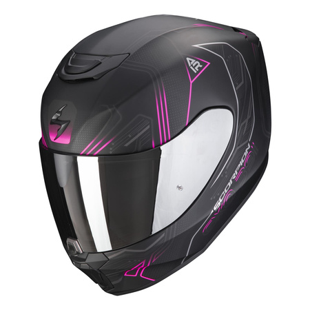 Kask integralny SCORPION EXO 391 SPADA MATT BLACK/PINK czarny różowy