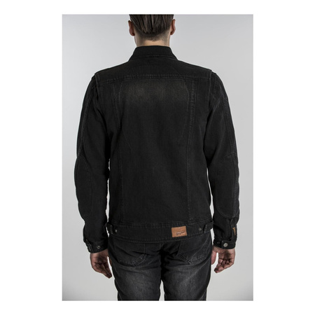 Kurtka jeansowa BROGER FLORIDA WASHED BLACK czarny