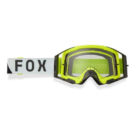 Gogle motocyklowe FOX AIRSPACE TINE SMOKE FLUO YELLOW żółty fluo