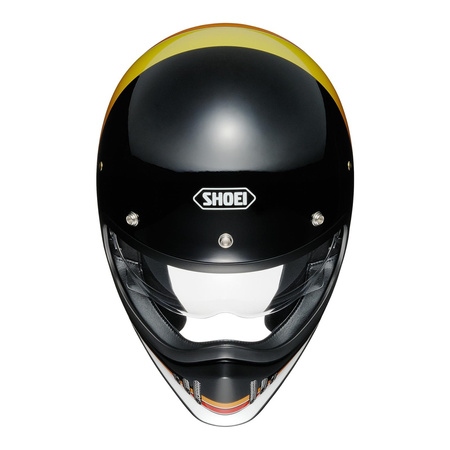 Kask integralny SHOEI EX-Zero Equation TC-10 czarny pomarańczowy czerwony biały